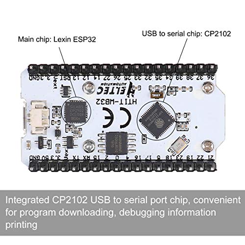 MakerHawk Modulo ESP32 OLED Display WiFi Development Board WIFI Kit 32 Basso consumo energetico 240 MHZ Dual Core con chip CP2012 Display da 0,96 pollici per Arduino Nodemcu
