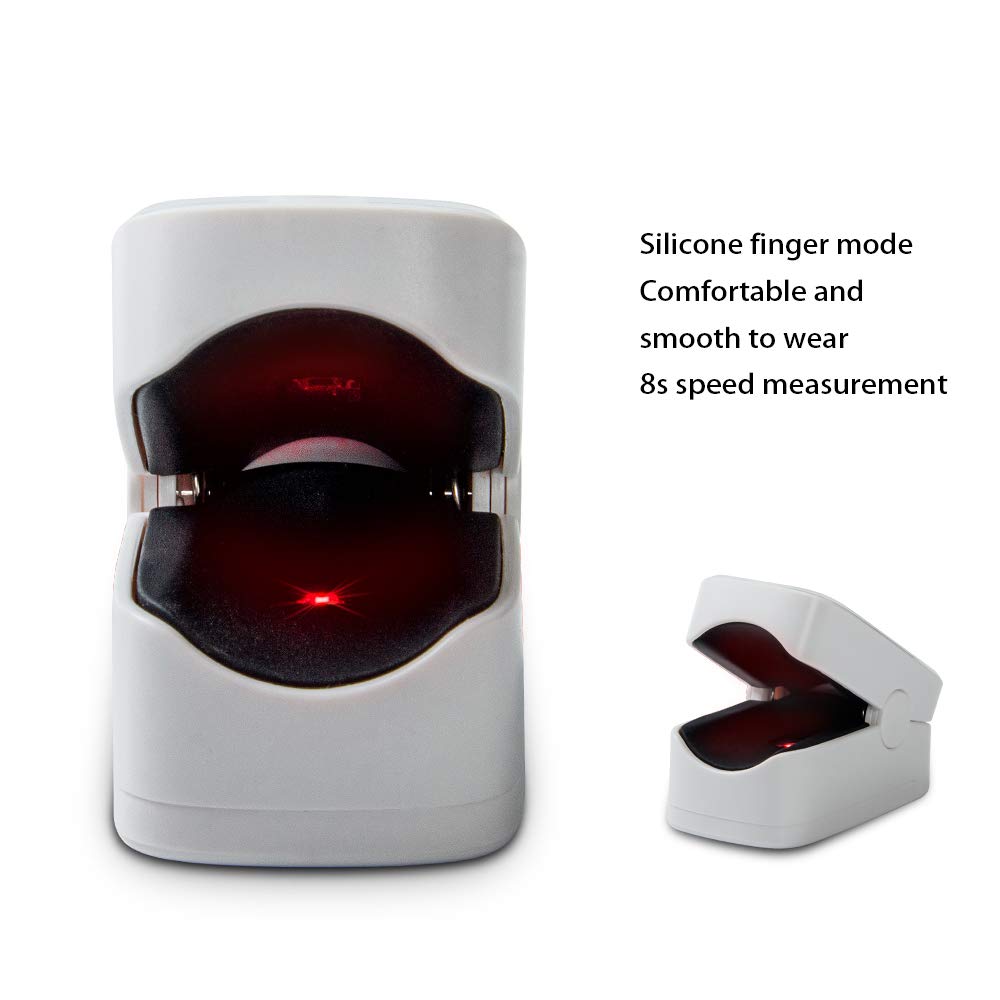 [2022] Pulse Oximeter Fingertip, Blood Oxygen Saturation Monitor, Heart