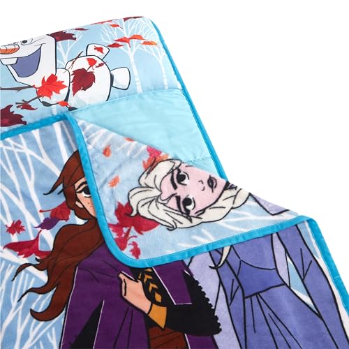 Image of Super Soft Plush Toddler Quilted Nap Mat with Built in Blanket and Pillow