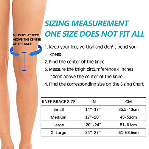 DOUFURT Knee Brace with Side Stabilizers for Meniscus Tear Knee Pain ACL MCL Injury Recovery Adjustable Knee Support Men and Women - Image 3