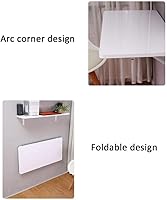 Vista 4 de Mesa de pared multifunción escritorio de estudio de escritura, mesa de comedor plegable de cocina, mesas de barra flotante, escritorio