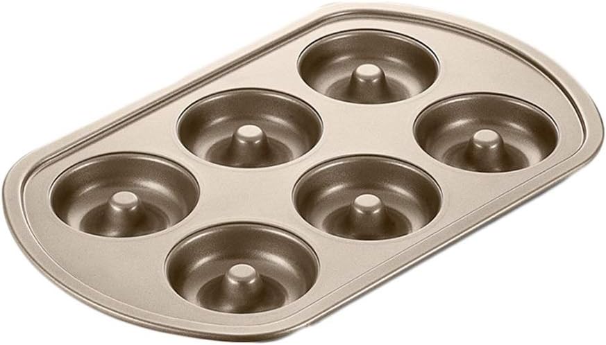 Baking Tray, Non-stick Cupcake Mould Carbon Steel Heavy Duty Trays (Color : D)