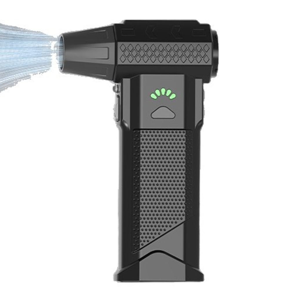 UDSKNV[KSL Wireless 13W RPM Turbo Air Blower Powerful Compressed Air Duster Power Bank Function with Vacuum Kit
