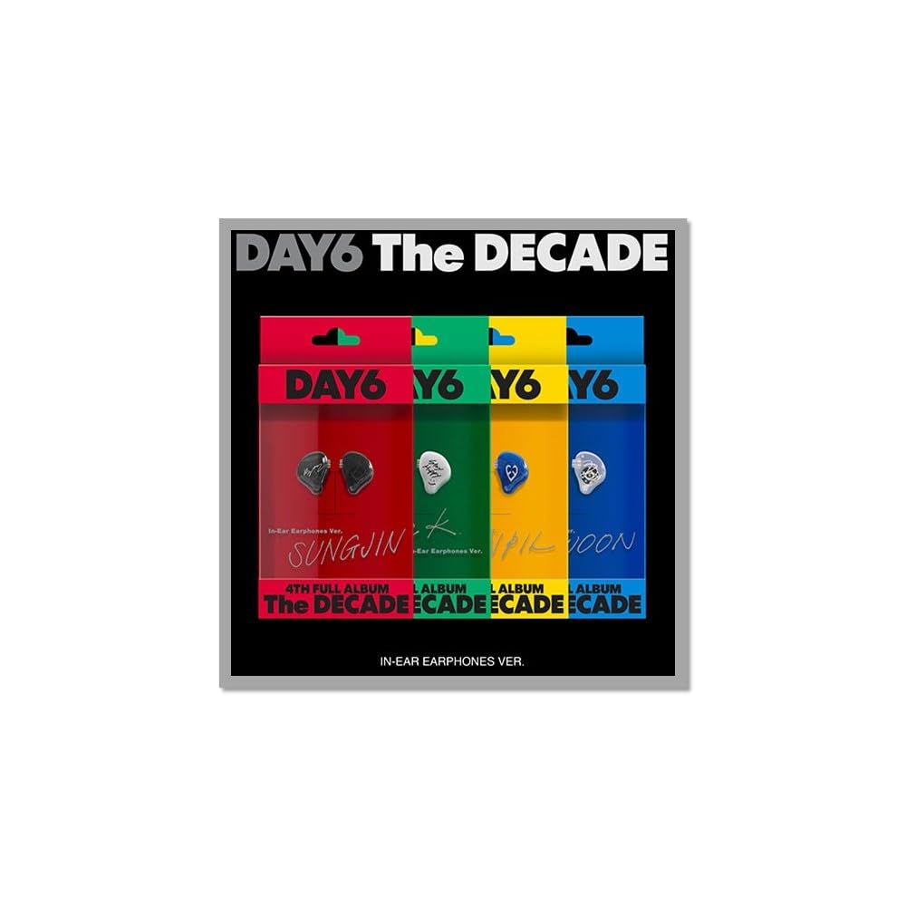 DAY6 The Decade イヤフォン ソンジン Amazon.com: DAY6 The DECADE [Earphone Ver.] 4th Full Album