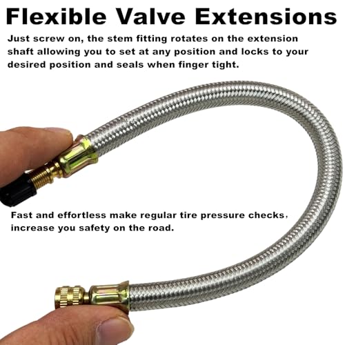 VOTNMIC Flexible Valve Stem Extenders Kit