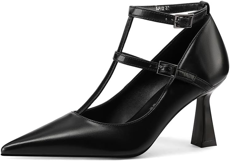 Scarpe Basse Queen Helena K3412 – Décolleté Donna In Ecopelle, Punta Chiusa, Tacco 5 Cm, Comode Per Look Casuali E Formali
