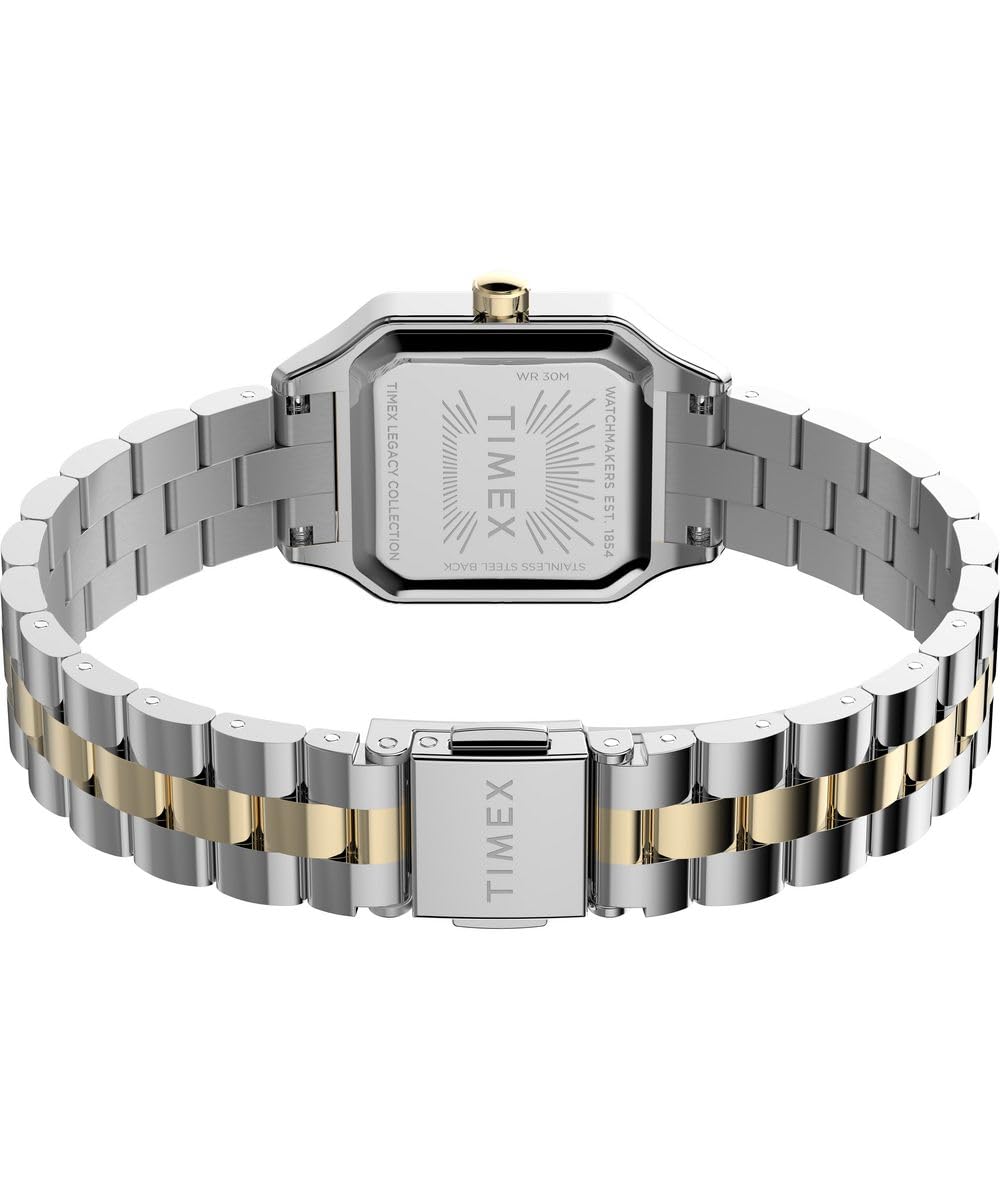 Timex Mujer Analógico Cuarzo Reloj Trend Legacy Addison con Correa de Acero Inoxidable