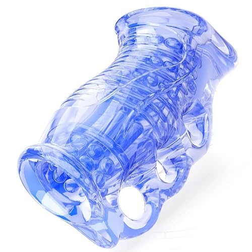 QiKKago - QiKKago Trainer D'Endurance en Silicone Bleu Doux avec Plusieurs Petits Trous pour Une Prise Facile De L'éQuipement De Remise en Forme - K + 13
