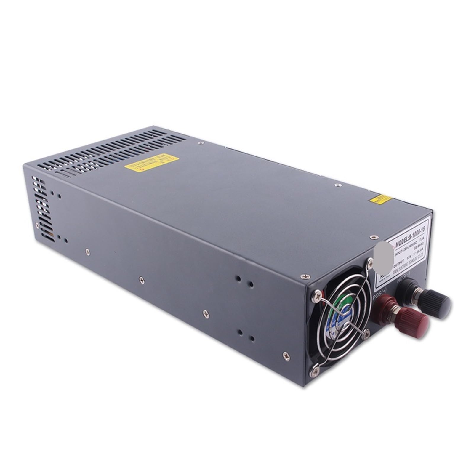 PWANUIGTE S-1000-15 110VAC/220VAC to 1000W 15V 66A High Efficiency Switching Power Supply SMPS