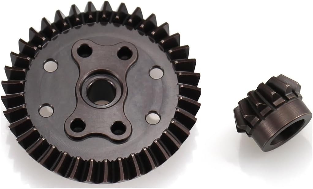 Hot Racing SMSLF3713C 37t/13t Helical Rear Gear for Center diff Mini Slash