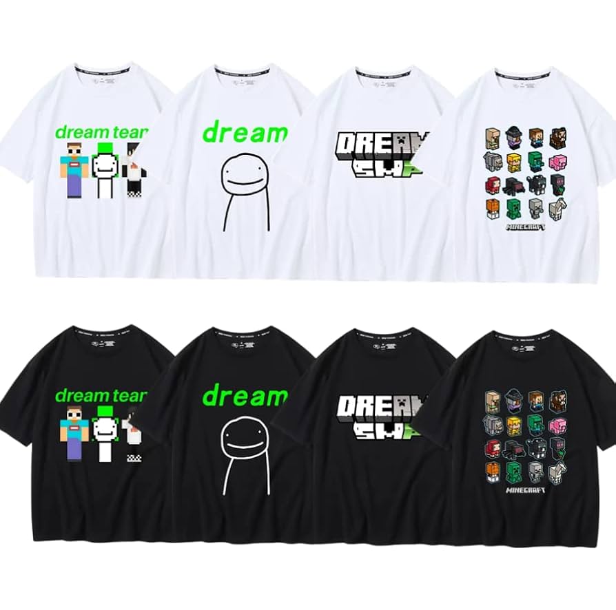 日常組 マインクラフト Tシャツ ホワイト 日常組】マインクラフトTシャツ ホワイト – .1