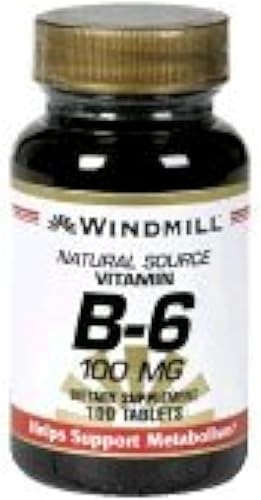Windmill Vitamina B-6 100 mg Comprimidos 100 TB