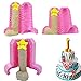 Molde de chocolate con forma divertida DIY Mousse Cake Candy Fondant Mold Creativo Cake Making Moldes DIY Candle Soap Making (S+M+L)