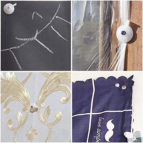 Itrolle 1Boxes Signboard Ads Nails Barrier Foundation Push Pins Round Plastic Cap Nail Roofing Nails Galvanized Tar Paper Nails For House Wrap Fastening Foam Board Roofing Felt Insulation #TOP6