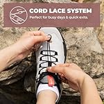 NORTIV 8 Women's Lightweight Hiking Shoes Quick Laces Outdoors Sneakers - Image 5