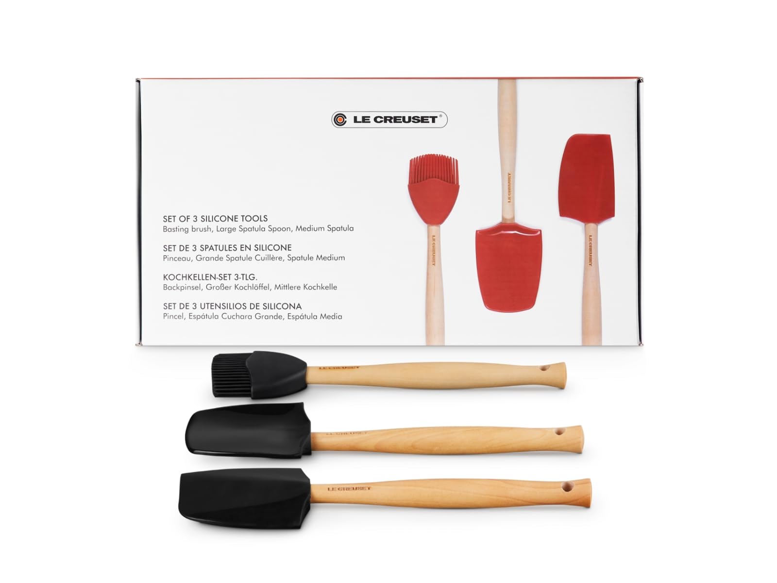 LE CREUSET - Set 3 Espátulas 42830001400007