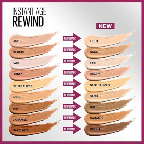 MAYBELLINE Eye Concealer, 03 Fair, 6.8 milliliter