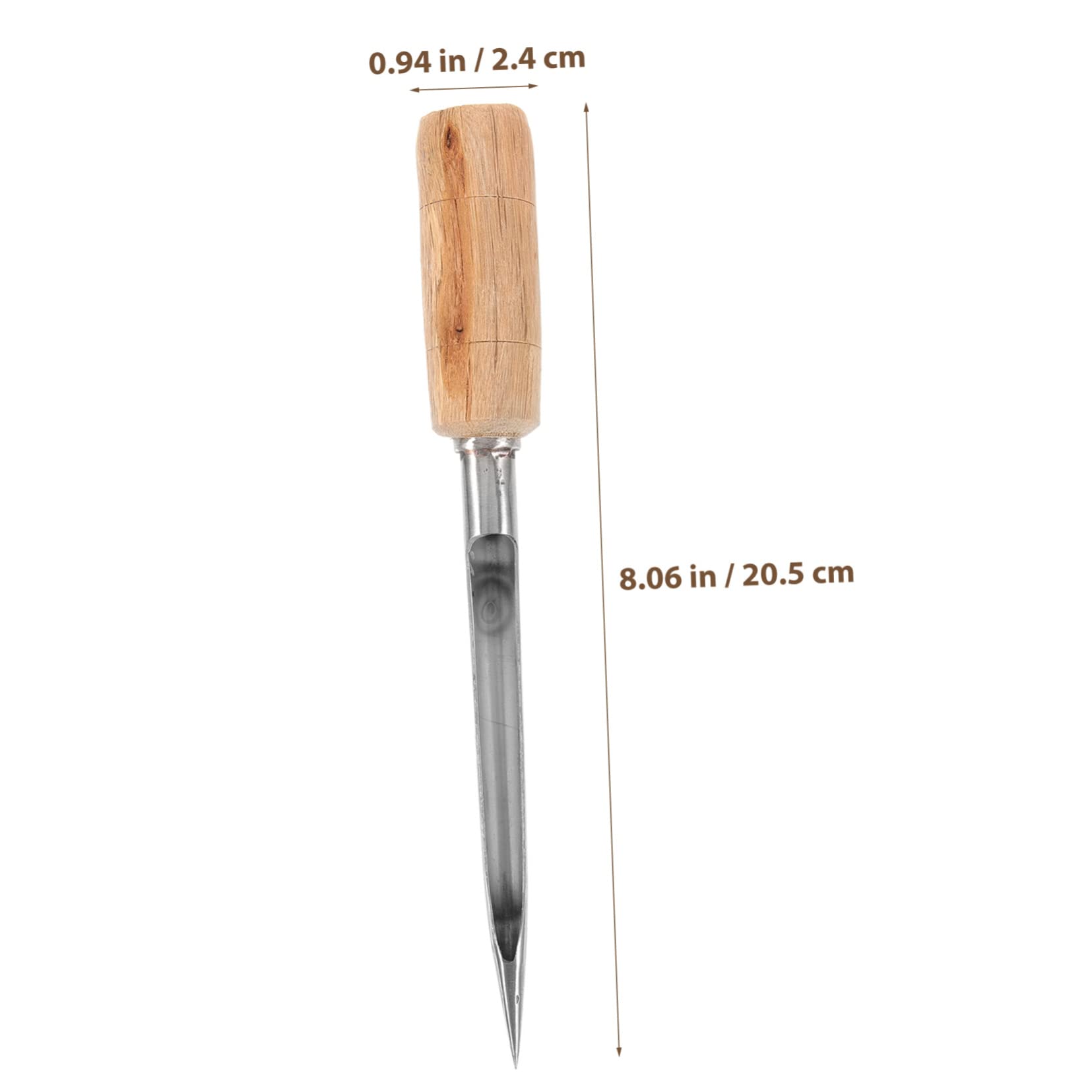 Alipis Professional Soil Probe Rod Garden Soil Sampler Tool Sturdy Stainless Steel