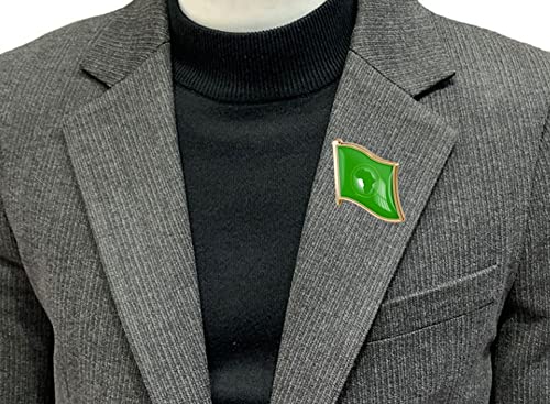 Image of vmcoatdu Country Flag Pin Badge International Travel Brooch Metal Alloy Souvenir Pin for Hat Clothes Backpack