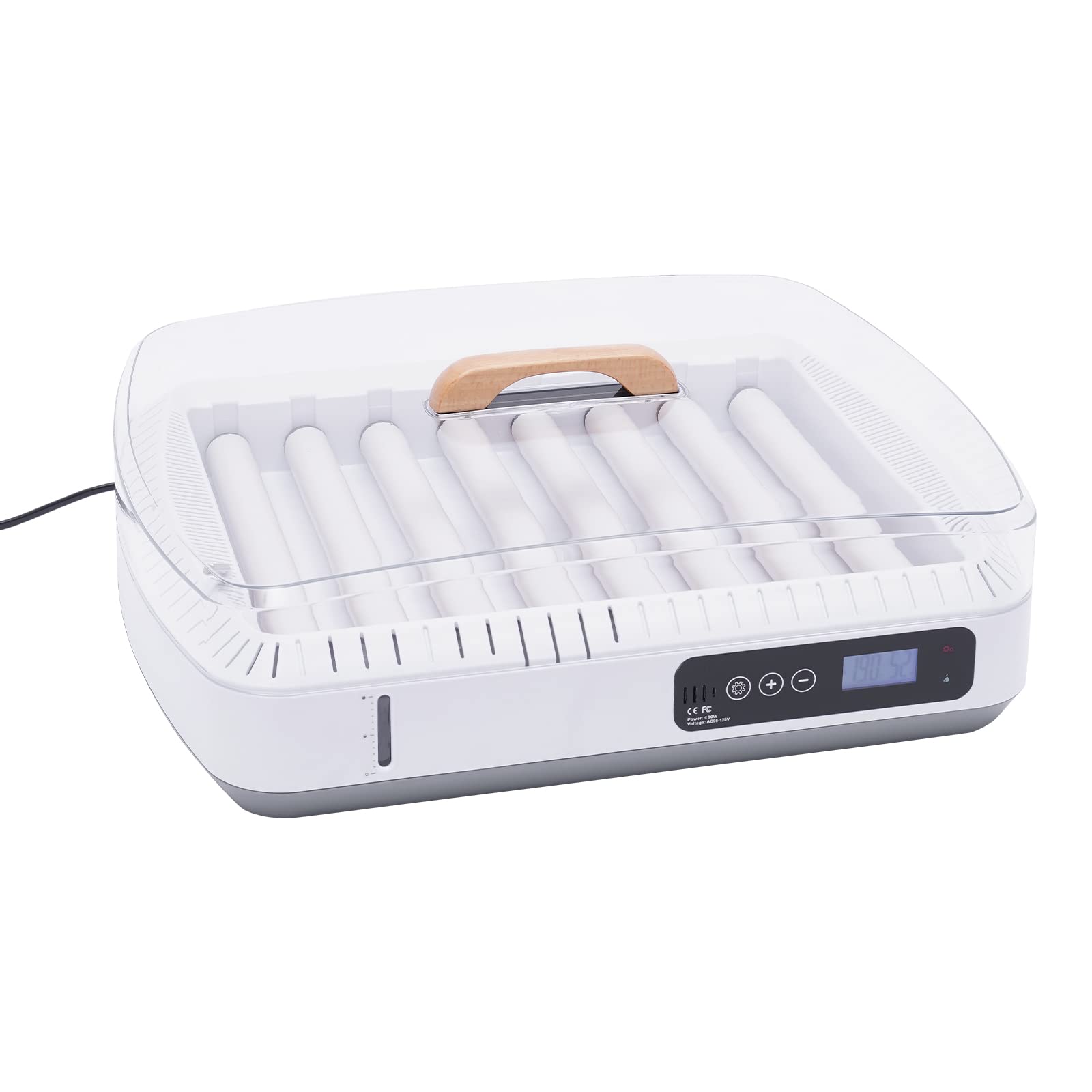 Incubatrice automatica per uova – Incubatrice automatica per galline – Restituzione automatica 35 uova – Incubatrice automatica con controllo della temperatura