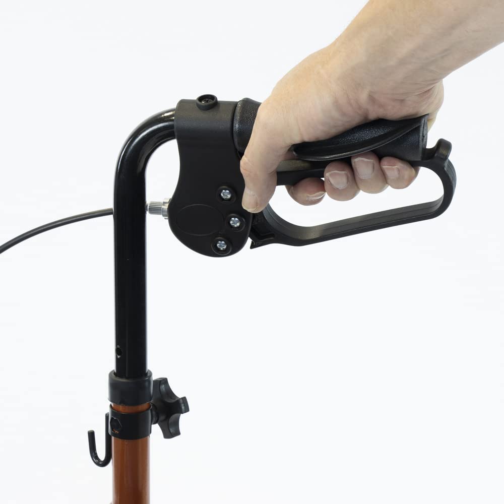 NRS 3 ruote Alumnium Rollator Arancione