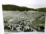 Todtnauberg / Schwarzwald. Alte Ansichtskarte / Postkarte s/w, gel. 1972. Blick über Ort und Umland.