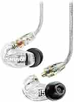 Shure SE215-K-UNI Audífonos In Ear manos libres negro translúcido