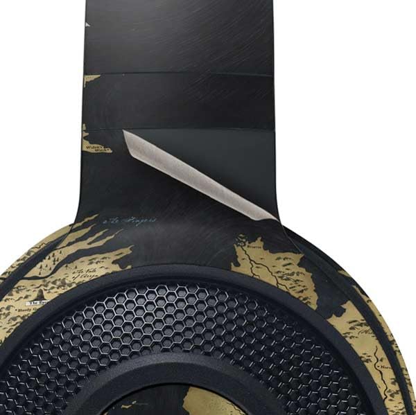 Skinit Decal Audio Skin Compatible with Razer Kraken X - Officially Licensed Game of Thrones: Westeros Map Design