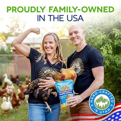 Image of Buff Clucks Herb Supplement for Backyard Chickens - Natural Chicken Treats, Poultry Feed Botanical Mix, Plant-Based Coop Snacks for Daily Wellness, Feather Quality, Egg Production, USA (12 oz)