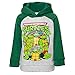Teenage Mutant Ninja Turtles Michelangelo Raphael Leonardo Little Boys Fleece Pullover Hoodie Pants Gray/Green 7-8