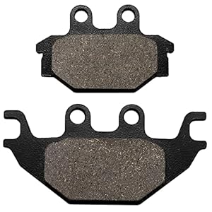 Yerbay YBOBP Motorrad-Bremsbeläge Hinten 2 Stück