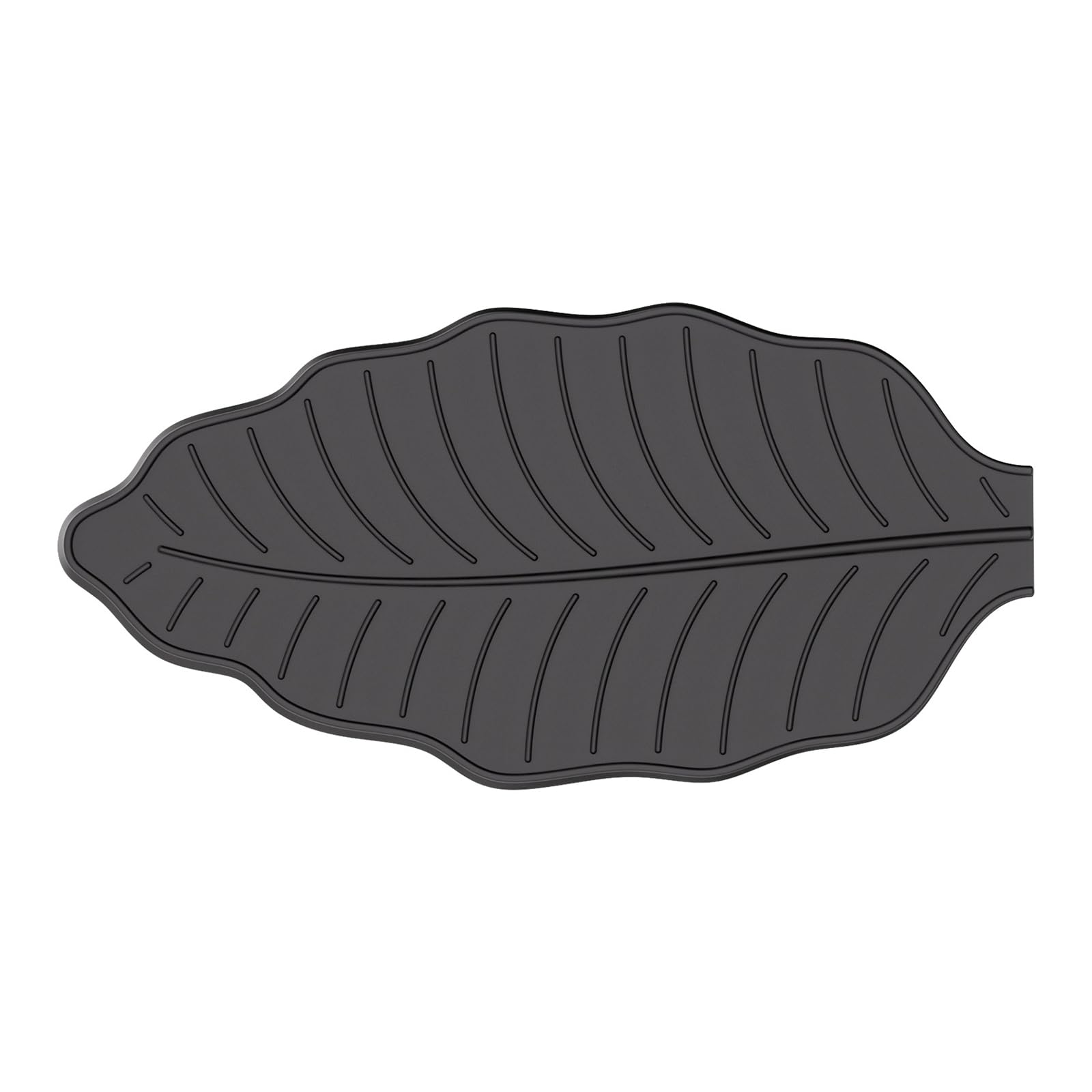 Premium Kitchen Accessory Silicone Leaves Mat for Organizing Utensils and Water Spills on Countertops Kitchen Counter Protector