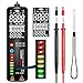 Price comparison product image BSIDE EBTN LCD Voltage Tester Pen Non-contact AC Voltage Detector Ohm Hz Volt Continuity V-Alert Voltmeter with Flashlight 8 LED Indicators (ADMS1CL)