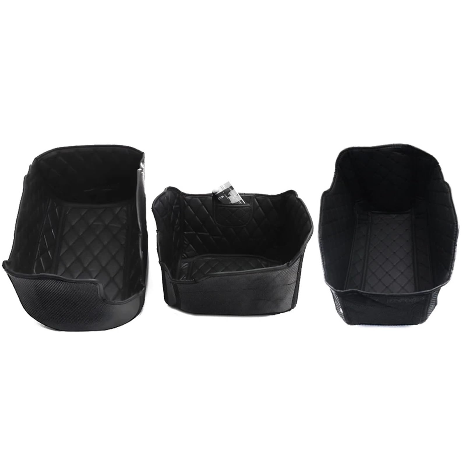 Tappetino di Carico Per Bmw R 1300GS Avventura Rivestimento di Bagagliaio | Fodera Per borsa da sella Per motocicletta Fodera morbida Per borsa da sella Scatola laterale(1 SET Black wire)