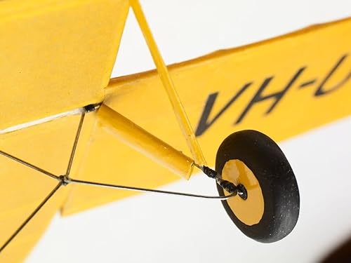 Miniatura 3 de Maqueta kit avion Tiger Moth completo vintage caoutchouc balsa bois Vole vraiment