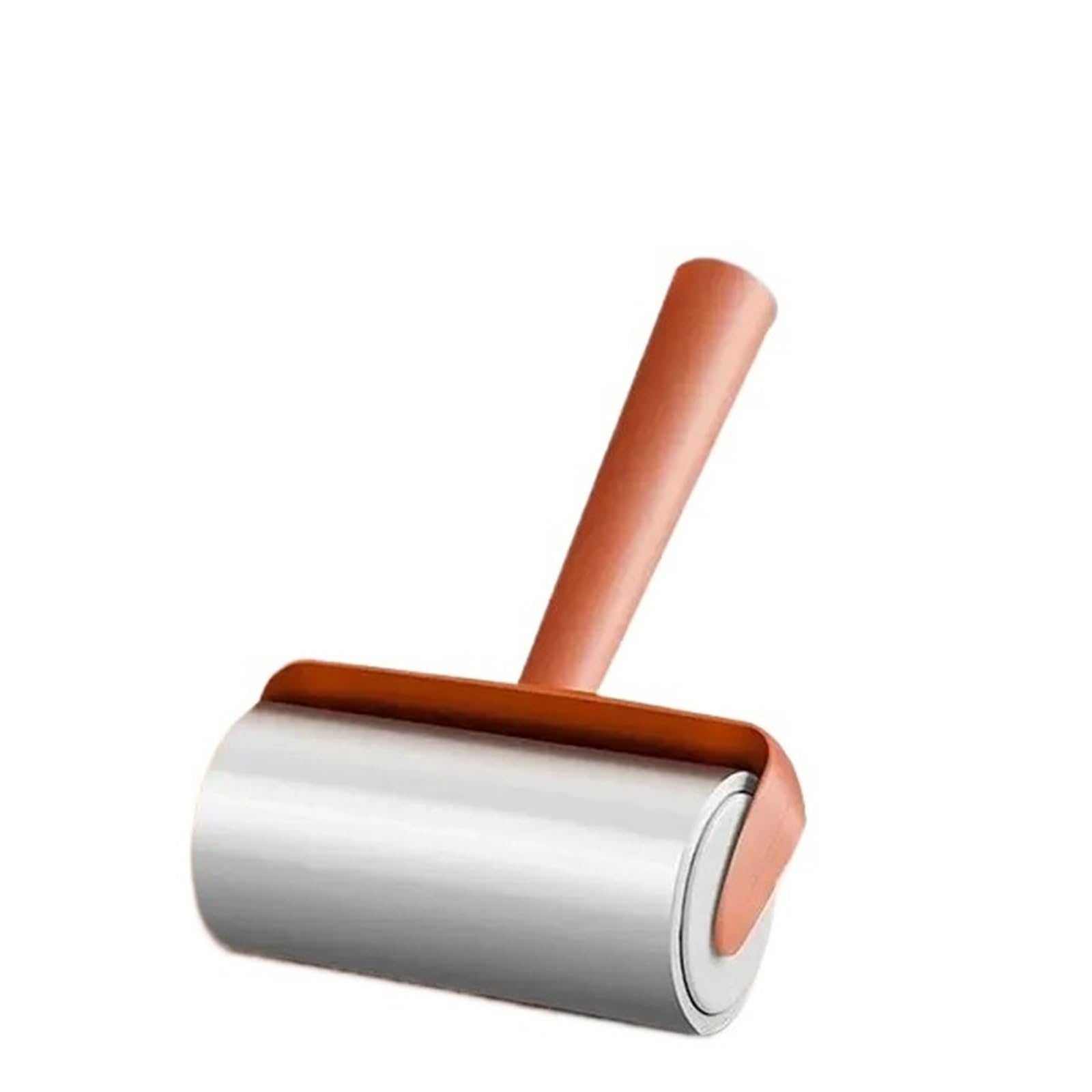 Lint Roller Tearable Roll Paper Sticky Roller Brush Plush Household Cleaning Tool Pet Hair Remover Clothes(1pc pink)