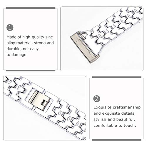 ULTECHNOVO Watch Band Strap Compatível para Versa3/ Sentido