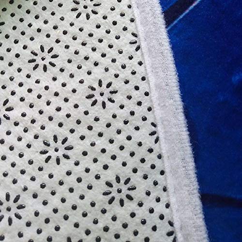 DLSM rutschfeste Badematten und WC Vorleger Waschbar Badteppich für Badezimmer Goldflügel rot lieben 3D-Digitaldruck… – Bild 3