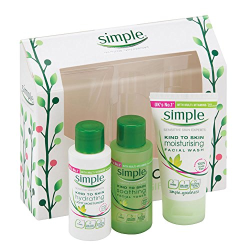 Mini Régime Ensemble Cadeau la solution contre la peau sèche en voyage avec 3 mini produits