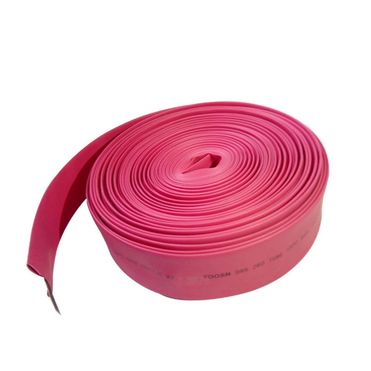 25 metri 2:1 25 mm 30 mm 40 mm 50 mm 60 mm 70 mm 80 mm tubo termorestringente trasparente trasparente guaina termorestringente guaina kit filo avvolto-bianco, diametro 60 mm