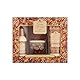 TESORI D’ORIENTE Geschenkset Byzantium (Cremedusche 250 ml, EDT 100 ml & Duftkerze) mit schwarzer Rose und Labdanum, Wellness-Rituale für Körper & Sinne