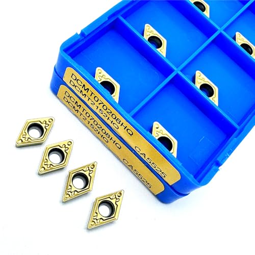 10 piezas DCMT070204HQ DCMT070208HQ herramienta torneado interno miniatura 4
