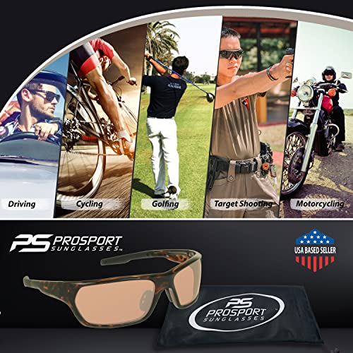 Image of proSPORT Blue Light Reducing High Definition HD Lens Sunglass TR90 Sport Frame Men Women