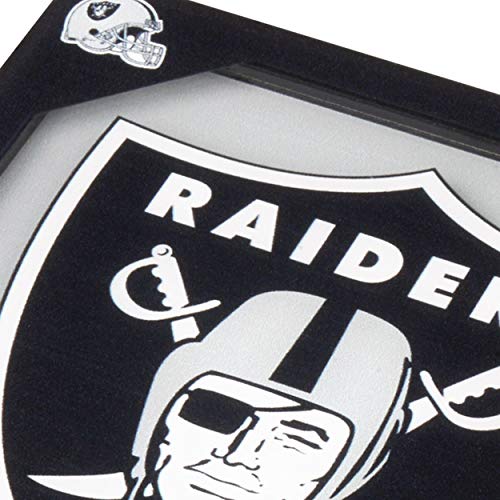 YouTheFan NFL Las Vegas Raiders 3D Logo Series Drink Coasters - image 3