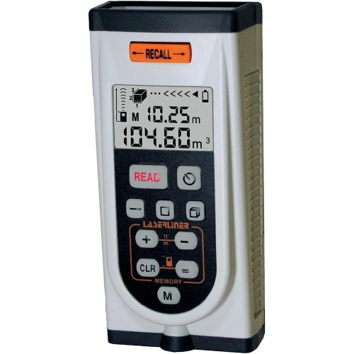 Conrad Electronic France MeterMaster Pro Laserliner 080.930A - Telemetro laser a ultrasuoni, portata 18 m