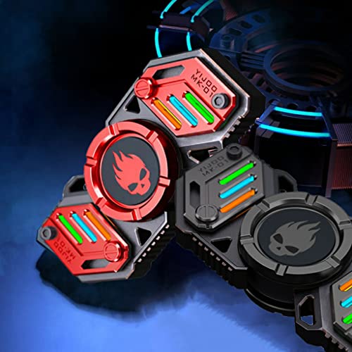 Yijo Fidget Spinner, Colorful Glow In The Dark, High Speed And Silence, Anti-Anxiety And Stress Relief Spinner For Kids And Adults #TOP3