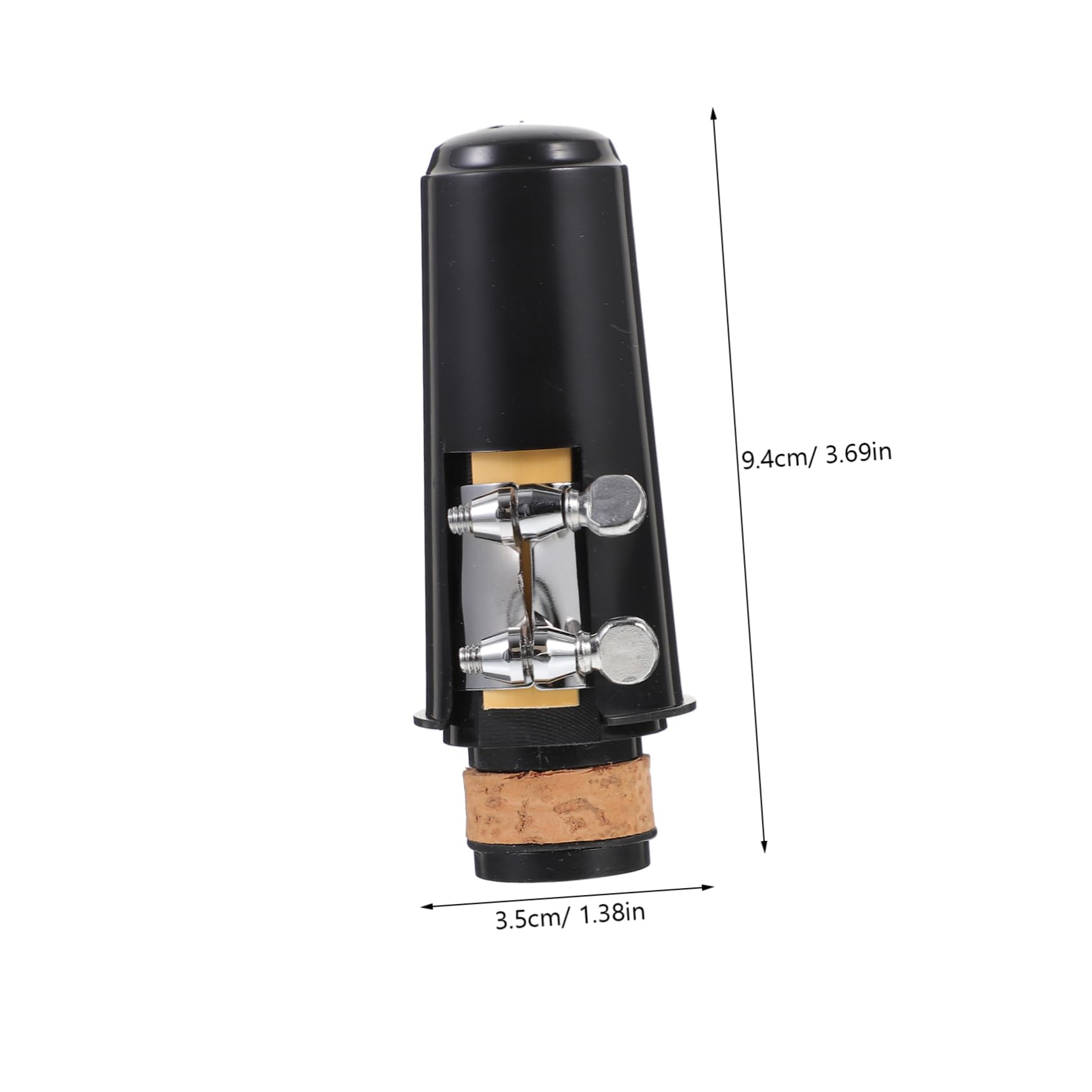 JOINPAYA 1 Set Clarinet Mouthpiece Kit Durable Woodwind Accessories with Ligature Cap for Musicians The Go Easy Installation for Clarinet Replacement Needs