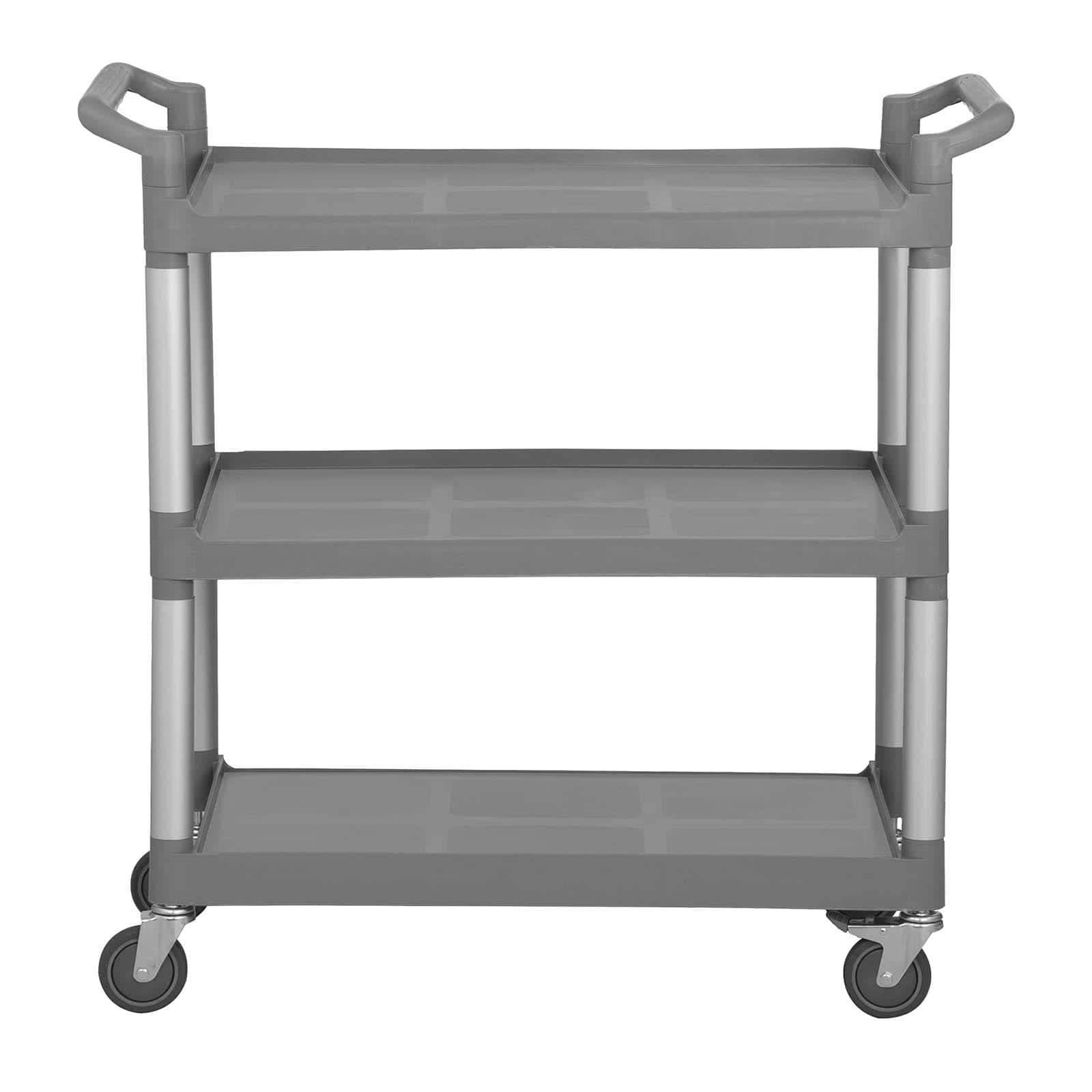 Carrello Portavivande Royal Catering - 3 Ripiani, Acciaio Inox, Capacit&agrave; 150kg, Ruote Con Freni