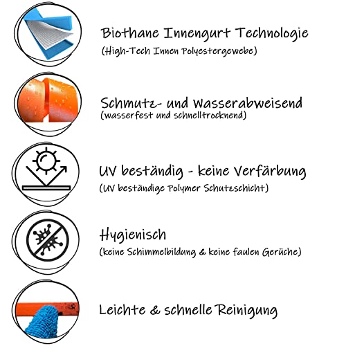 bio-leine sehr leichte Biothane Welpenleine, 2 bis 15m - 9mm Hundeleine für Welpen und kleine Hunde I wasserabweisend & schmutzabweisend I 2m Leine mit Handschlaufe in Dunkelbraun
