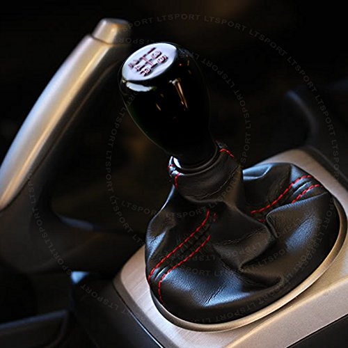 LT Sport 5-Speed Manual Transmission Stick Shift Knob Light Weigh Black Gear Lever Cover